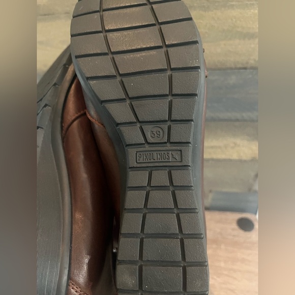 PIKOLINOS Dark Brown Leather Clogs Size 8.5 - Picture 13 of 13